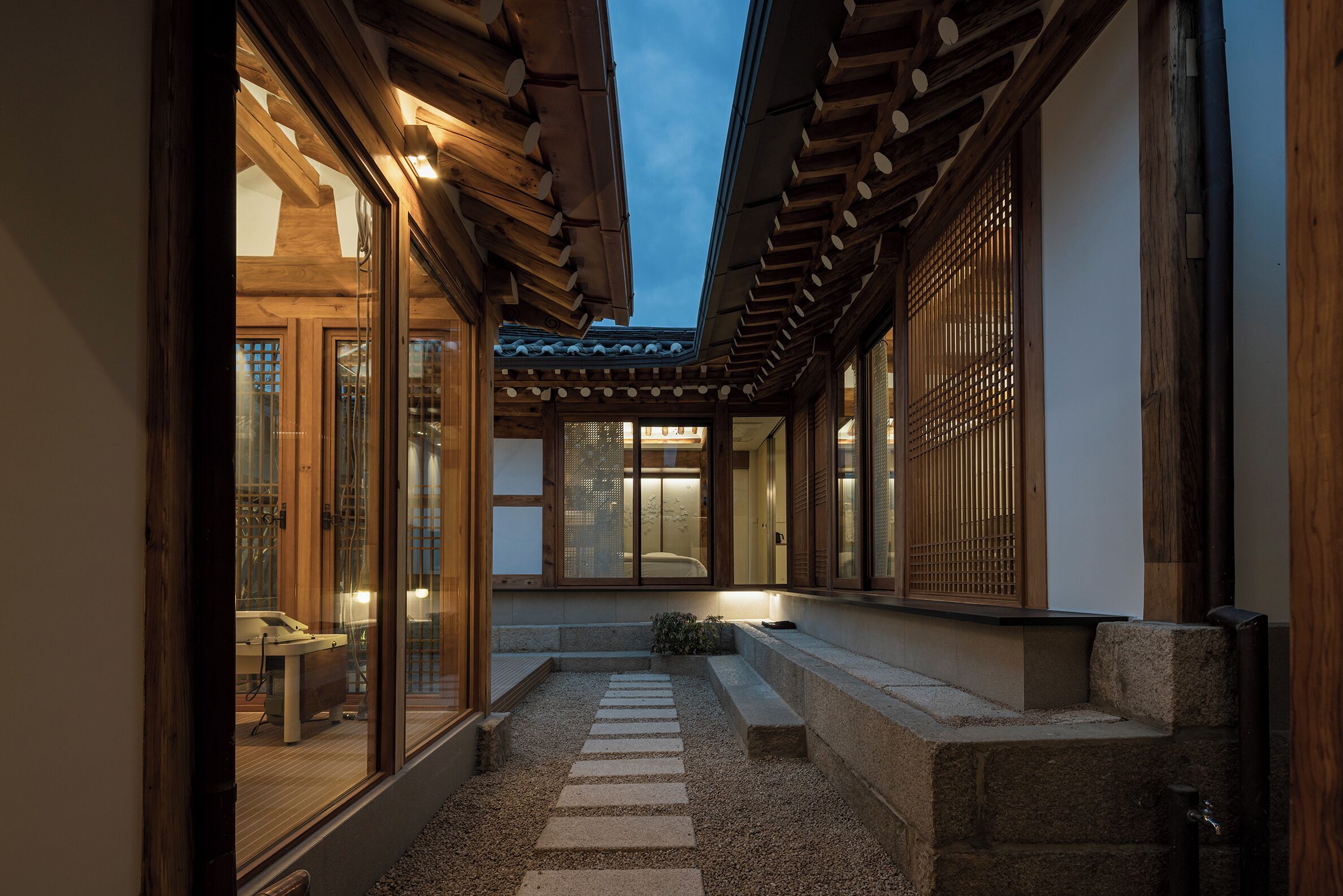 Nostalgia Hanok Hotel - Seúl - Pasillo