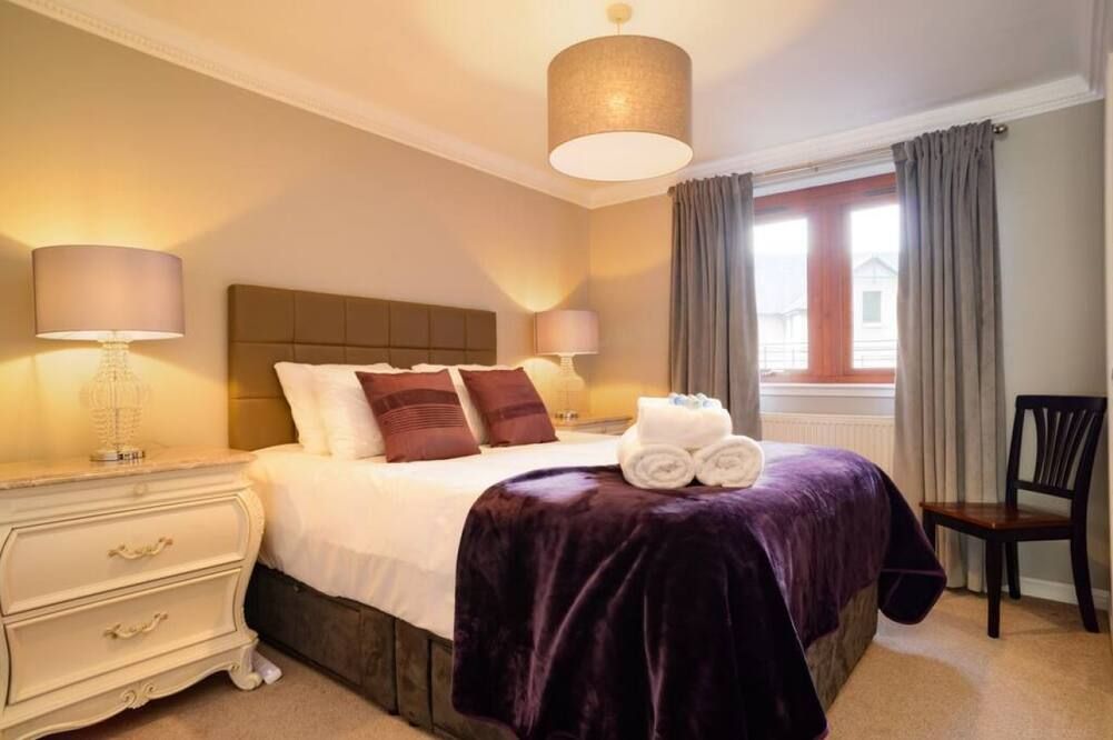 Gorgeous Flat near The Scottish Gallery - Edinburgh - Phòng ngủ