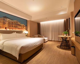 Shenzhen Xindazhou Hotel (Futian Port Convention and Exhibition Center) - שנג'ן - חדר שינה