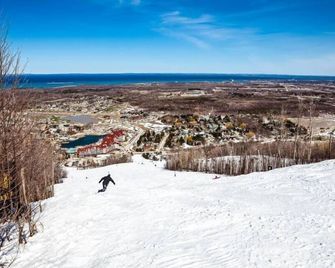 Spacious condo near village shared pool, deck, grill, fireplace, & washer/dryer - Collingwood - Beach