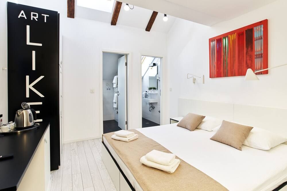 Art Hotel Like - זאגרב - חדר שינה