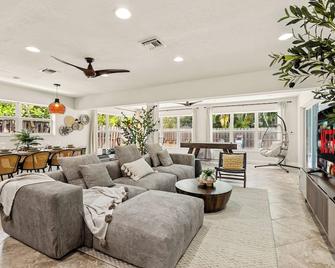 4br - Pool - Air Hockey - Mins To Dt/Las Olas/Fll - Fort Lauderdale - Soggiorno