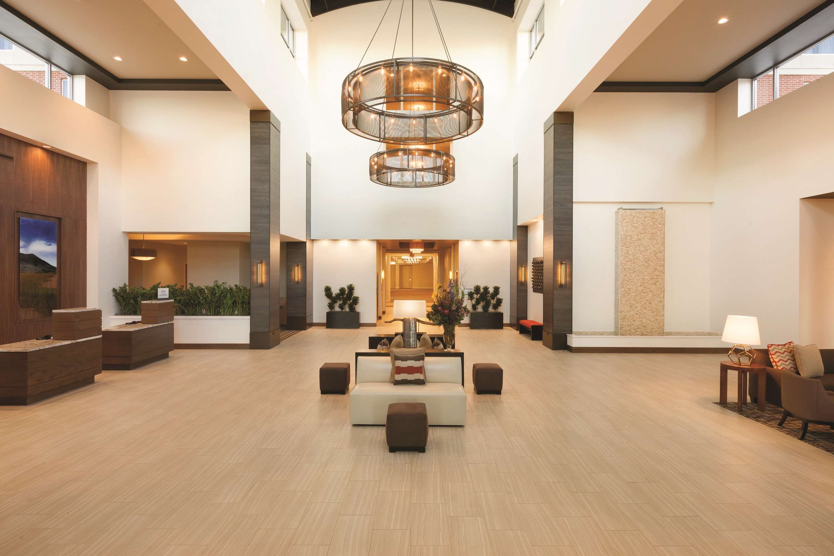 Lobby view of Embassy Suites Oklahoma City Downtown/Medical Center