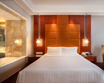 Beijing Taishan Hotel (Qinghe Station-direct to Badaling Great Wall) - Peking - Slaapkamer