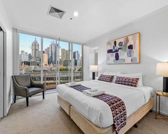 Exclusive Stays - Southgate 28 - Melbourne - Bedroom