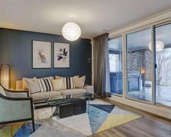 Hôtel à la maison - Le Havre, nature et spa - Potton - Sala de estar