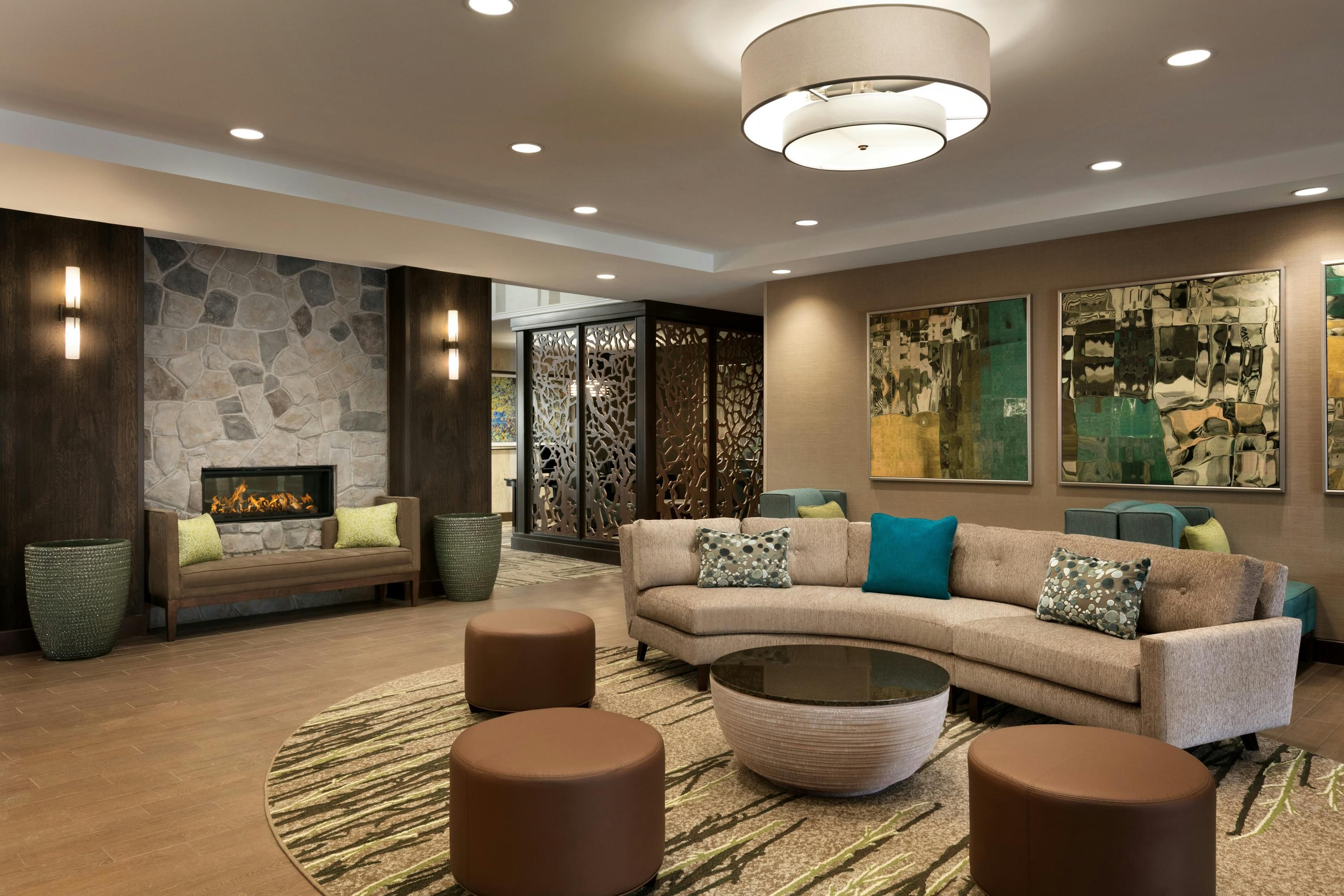 Homewood Suites by Hilton Hartford Manchester - Manchester - Salónek