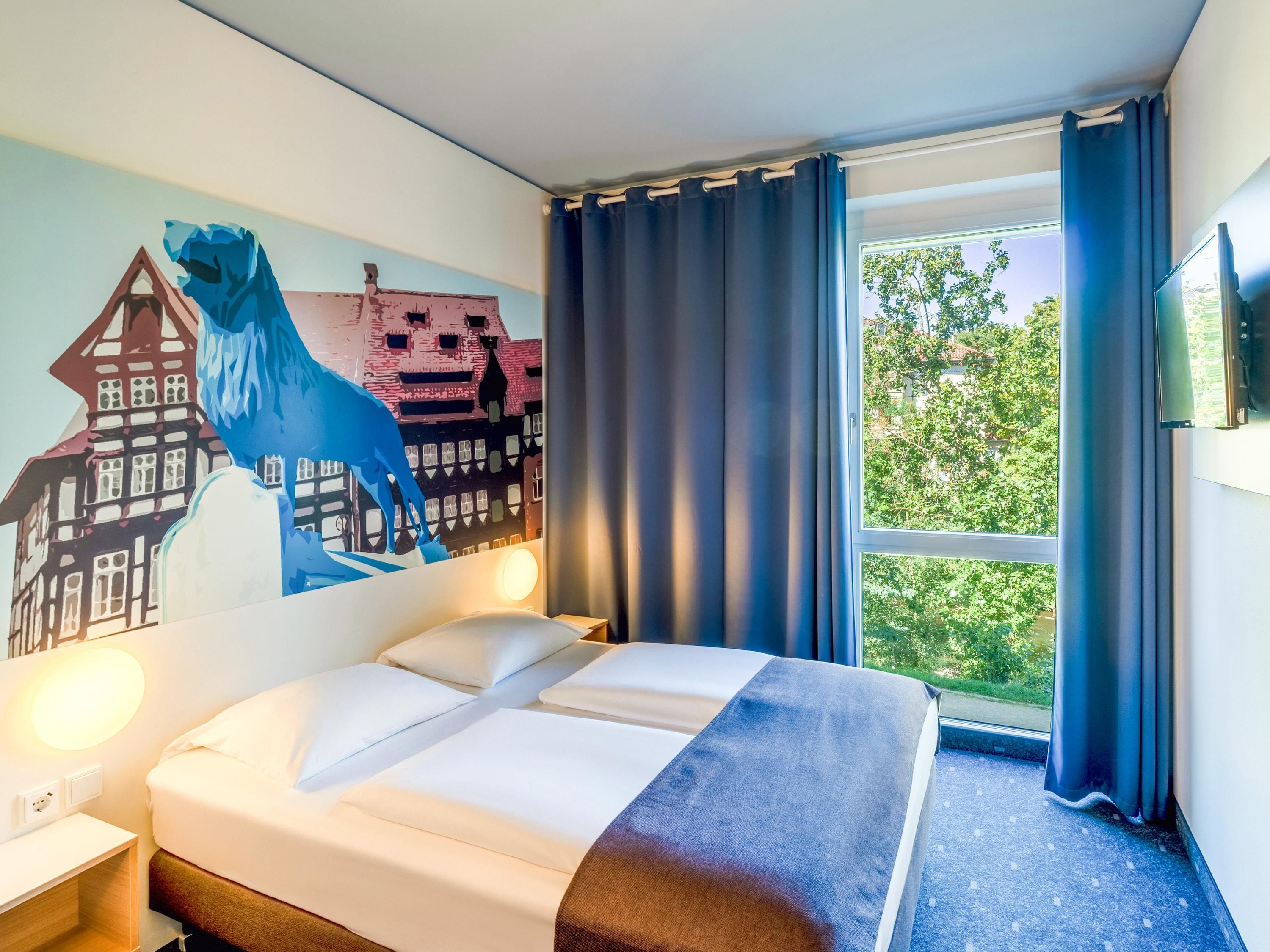 B&B Hotel Braunschweig-City - בראונשווייג - חדר שינה