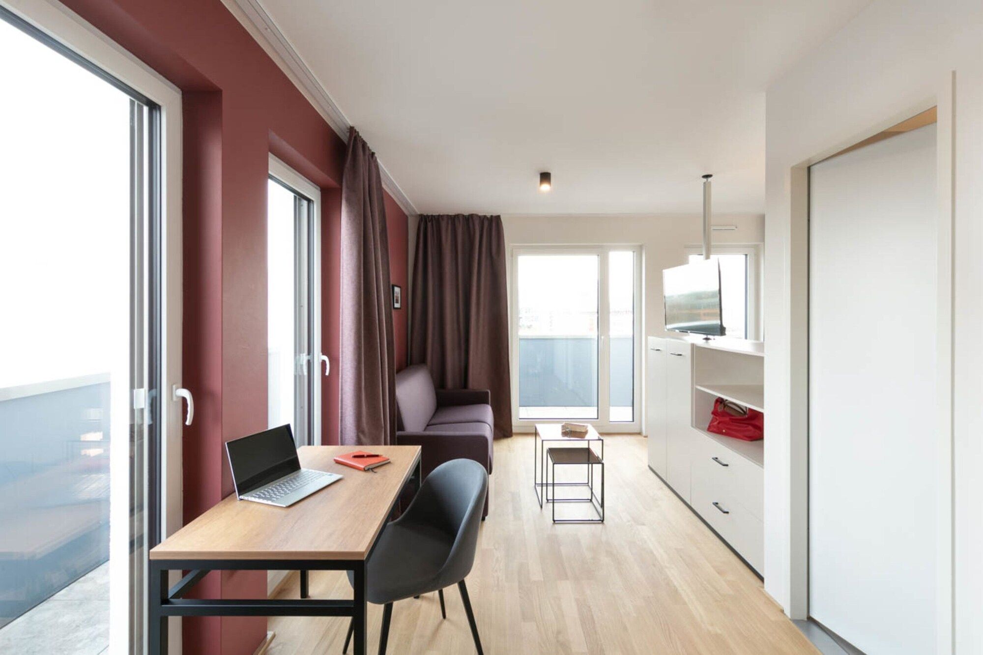 Brera Serviced Apartments Frankfurt West - Frankfurt am Main - Living room