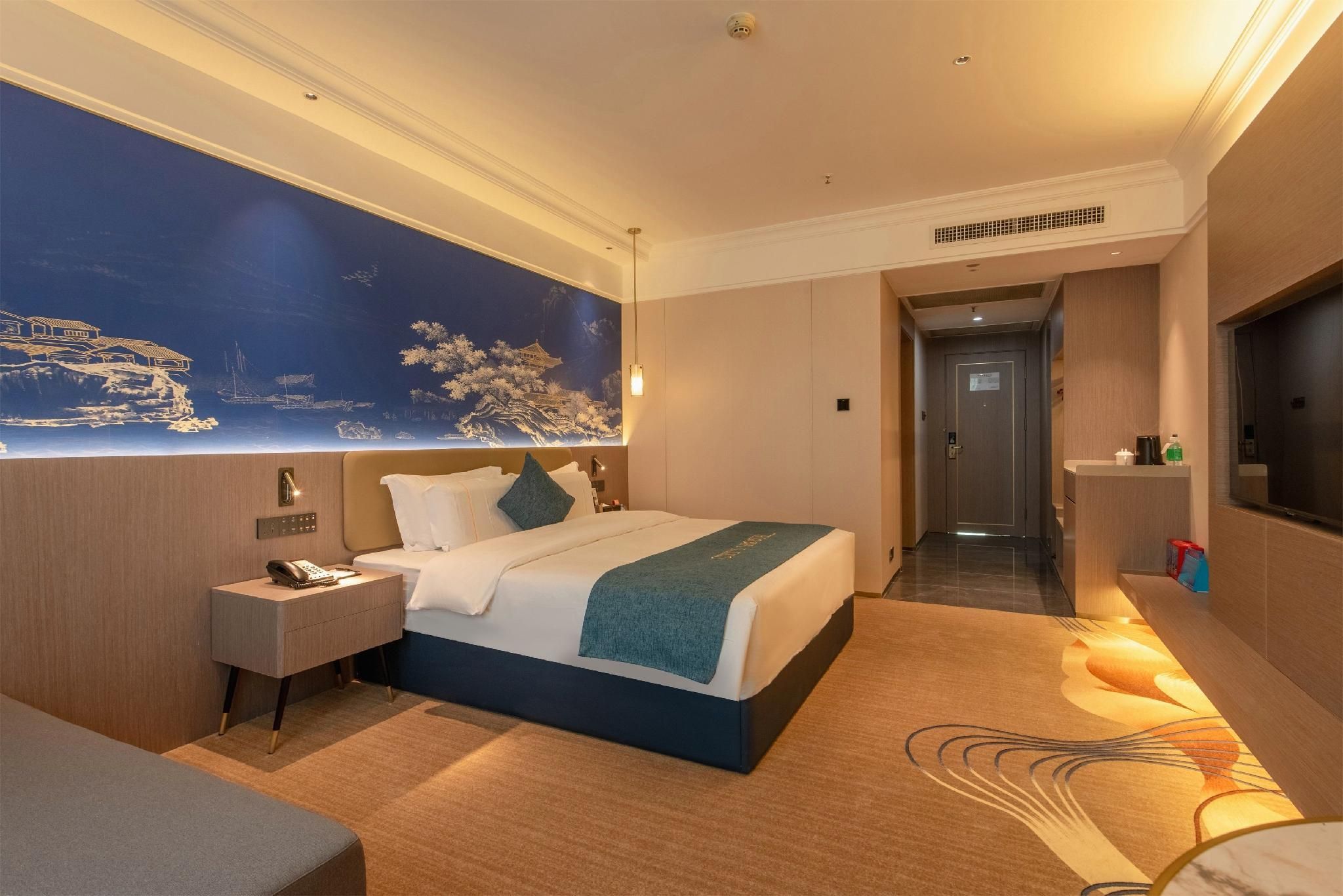 City Hotel Luxury - פושאן - חדר שינה