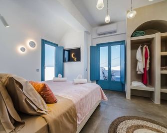 Aegean Blue Suites - Pyrgos Kallistis - Slaapkamer