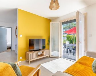 Gemma - 5 min de la Plage - องเดรอ - ห้องนั่งเล่น