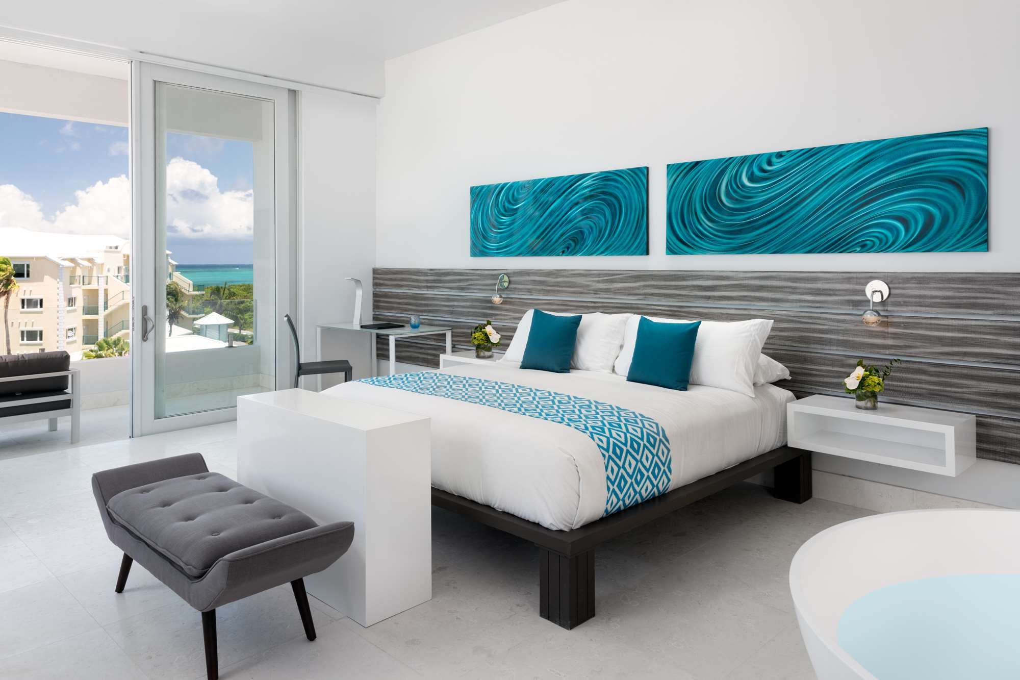 Zenza Boutique Hotel - פרובידנסיאלס - חדר שינה