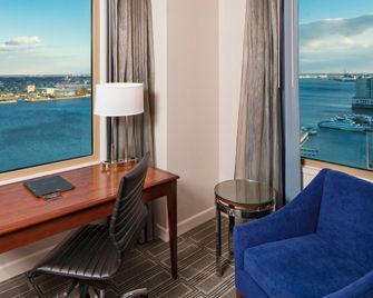 Hilton Philadelphia at Penn's Landing - Philadelphia - Schlafzimmer