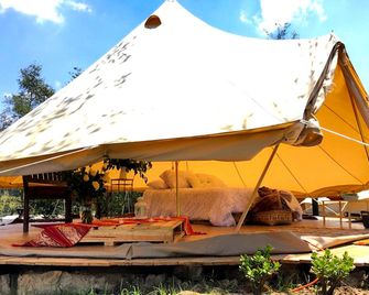 Luxury Camping Tent in the Heart of Nature near Villa de Leyva in Boyaca, Colombia - Tuta