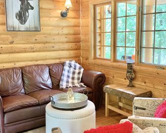 Chalet Le Rustichic - Trois-Rives - Salon