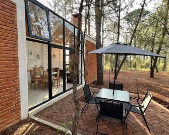 Bosquecielo Cabañas Diseño Natural Arte Galeria - Huasca de Ocampo - Pátio