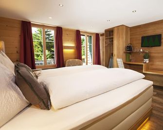 Hotel Waldrand - Lenk - Slaapkamer