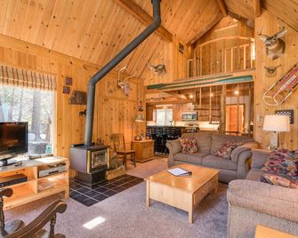 Icicle Riverhaus-Cozy Riverfront Cabin Leavenworth - Leavenworth - Living room