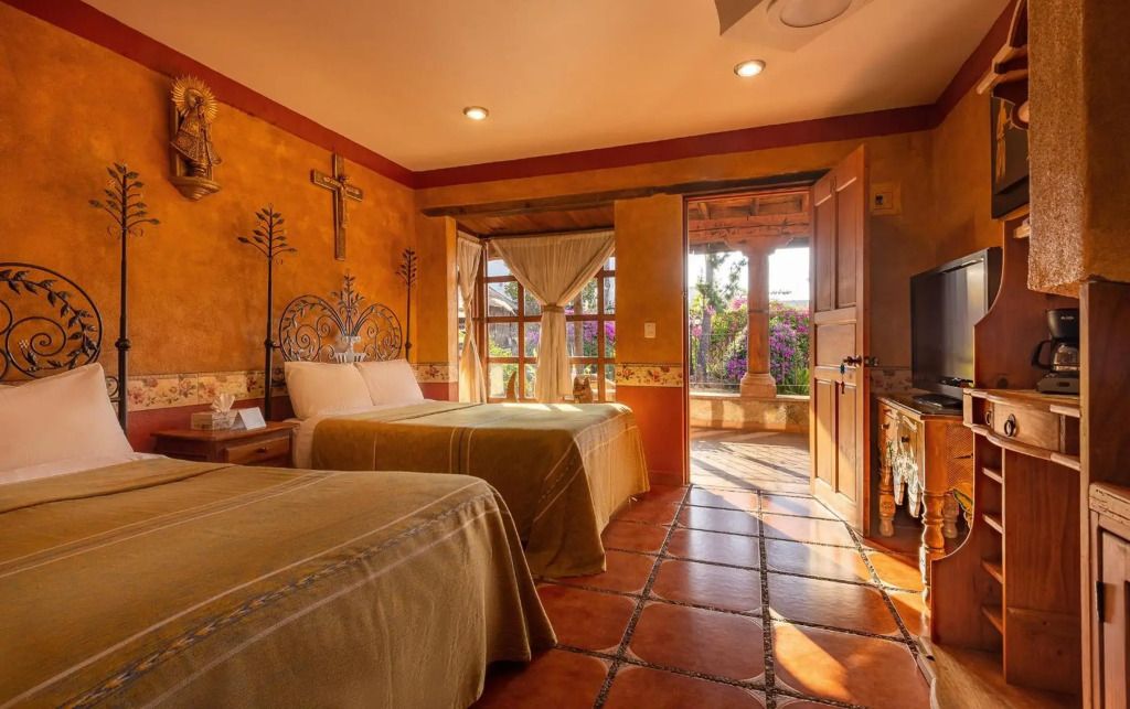 Eco Hotel Ixhi - פצקוארו - חדר שינה