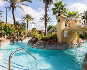 3br Family Resort Townhouse - Lazy River & Water Slide - Disney 15 Min - Davenport - Piscina