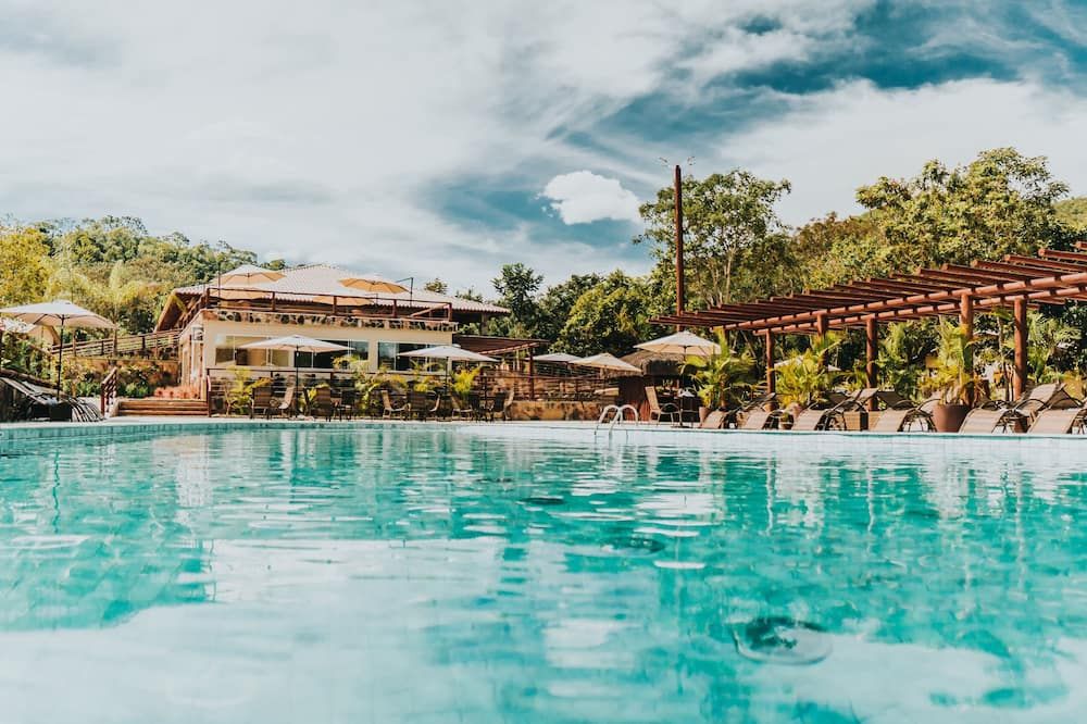 Pousada Renascer Park - פירנופוליס - בריכה