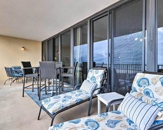 Beachfront Dauphin Island Condo Pool Access! - Dauphin Island - Patio