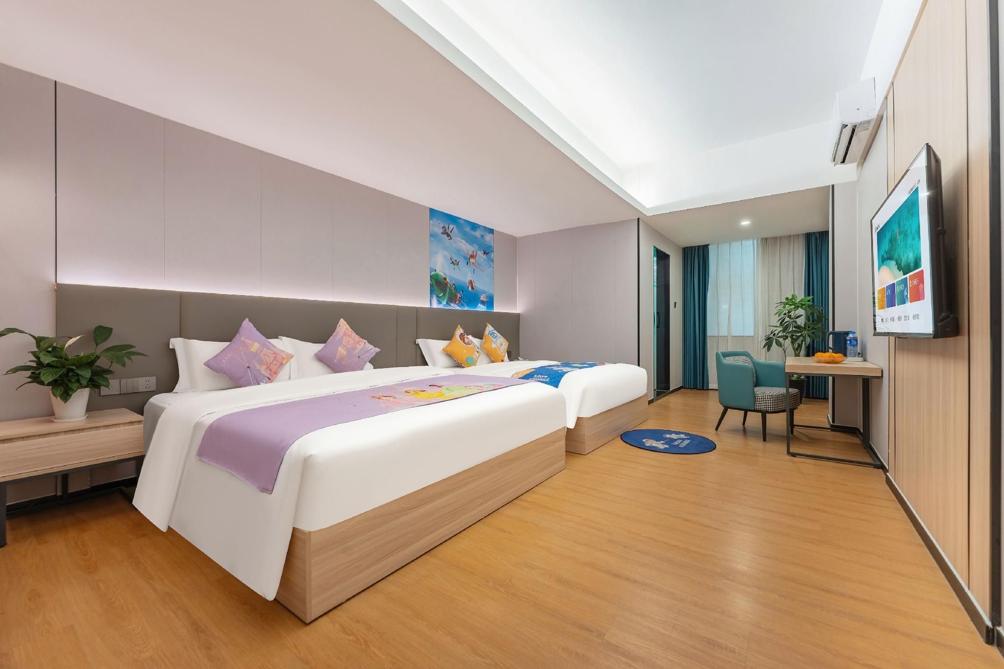 Fulaideng Hotel - שנג'ן - חדר שינה