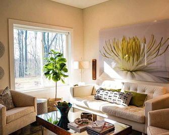 Suite at Gathering Barn by Buffalo Mtn Getaway - Meadows of Dan - Sala de estar