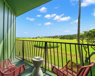 Kauai Beach Resort Ocean View King Suite w Pool - Lihue - Balkong