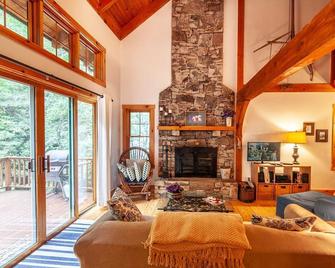 Waterfall Cottage - Boone - Living room