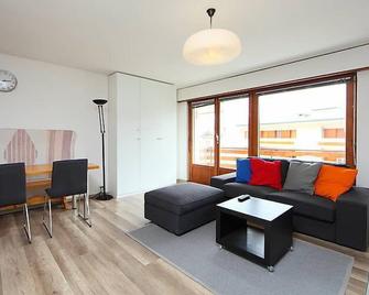 Apartment Rond-Point Apt- 17 by Interhome - Crans-Montana - Living room