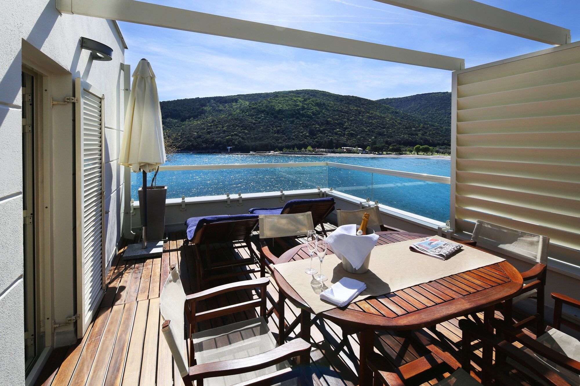 Boutique Hotel Adoral - Rabac - Balkon