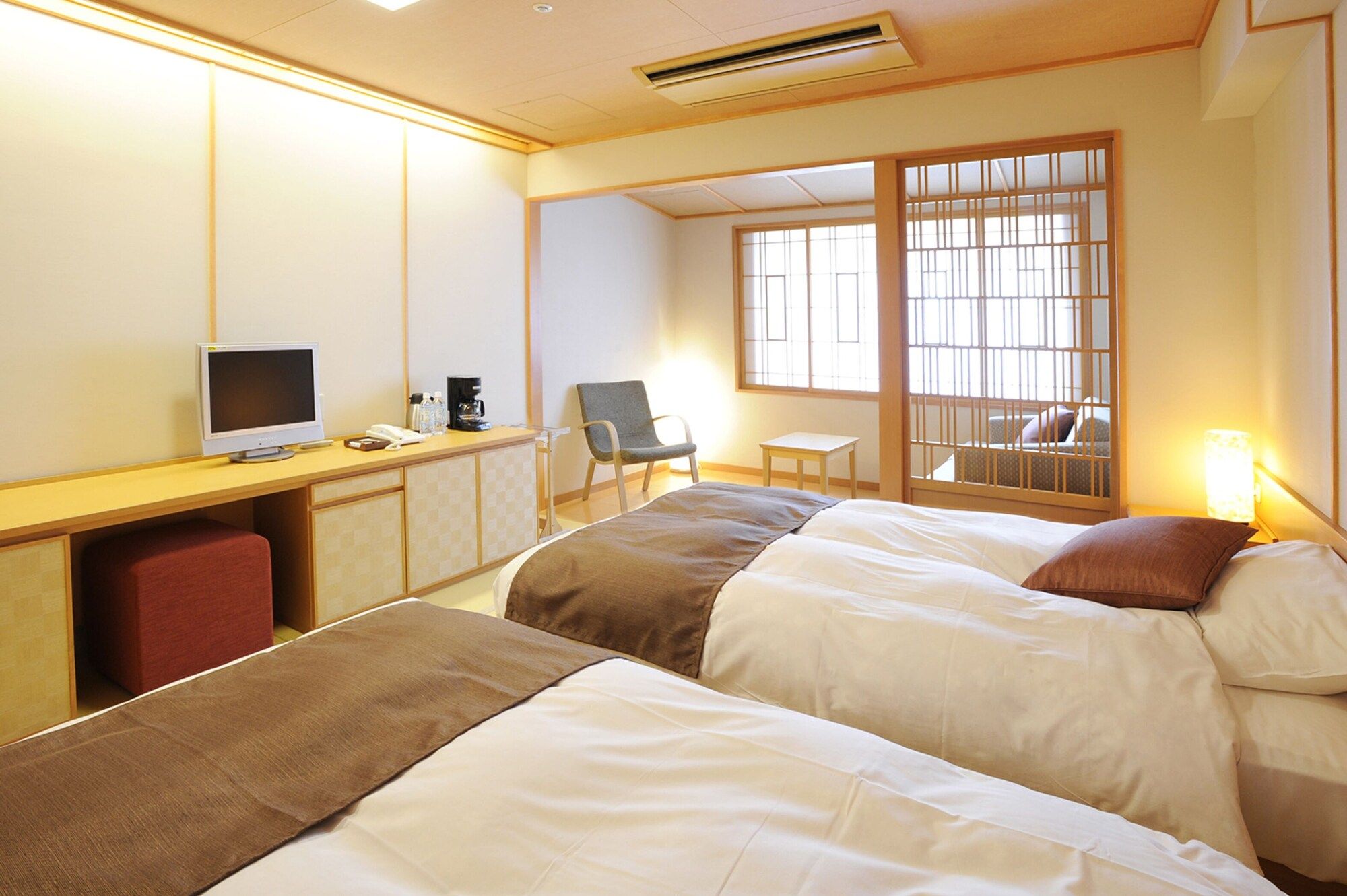 Hotel Taisetsu Onsen&Canyon Resort - Kamikawa - Schlafzimmer
