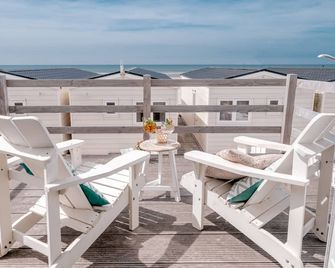 Eco cottage on the beach of Wijk aan Zee - Wijk aan Zee - Balcon