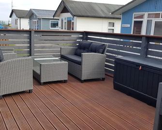 luxury 2-Bed modern chalet in Bridlington - Bridlington - Balcony