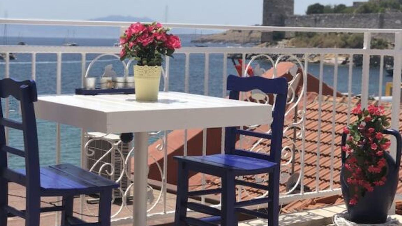 White And Blue Bodrum