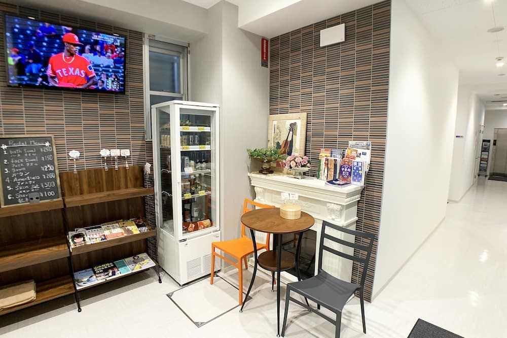 Front desk view of La Cava