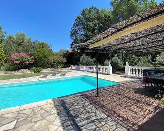 Large Studio + Private Swimming Pool 50m2 1500m2 Garden Proximity Cascade - Sillans-la-Cascade - Pool