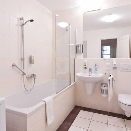 Bathroom view of Aparthotel Neumarkt