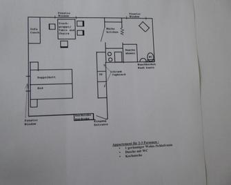 Apartment Rumrich - Altenberg - Floorplan