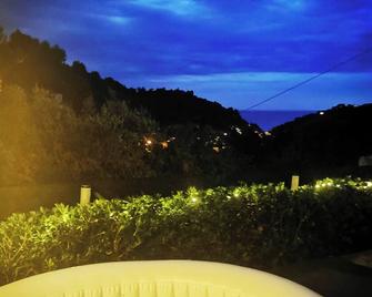 3-room apartment of 80 m2 in a villa with 70 m2 of terrace / garden + jacuzzi - Menton - Outdoor view