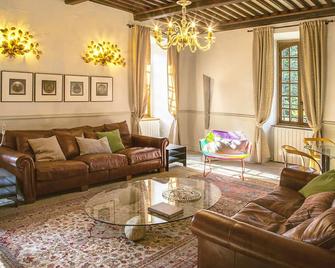 Chateau Chamborigaud - Chamborigaud - Sala de estar