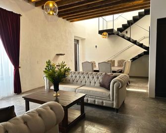 Hotel Boutique Casona 65 - Puebla - Obývací pokoj
