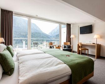 Engadiner Boutique-Hotel GuardaVal - שול - חדר שינה