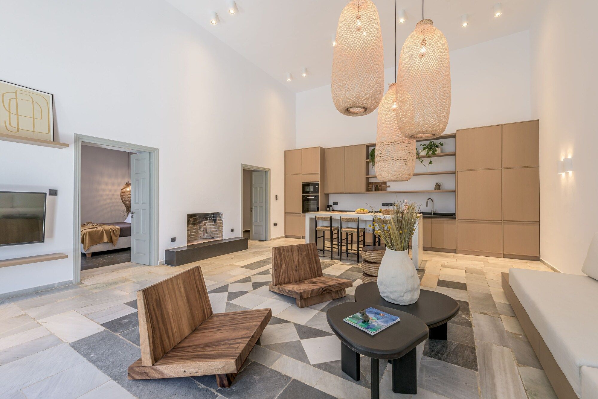 صن سيت بلاكا - Plaka - غرفة معيشة