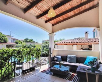 Awesome home in Les Angles - Les Angles - Balcón