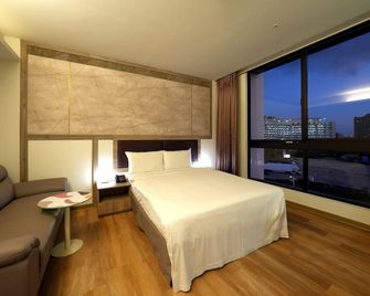 Freedom Design Hotel - Taoyuan City - חדר שינה