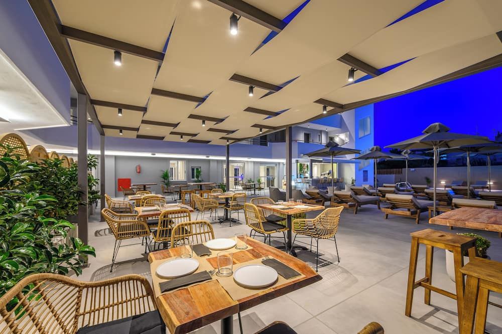 Nicolas Grand Suites, Adults Only - Kardamena - מסעדה