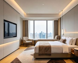 Yuejia Hotel - Shaoxing - Soveværelse